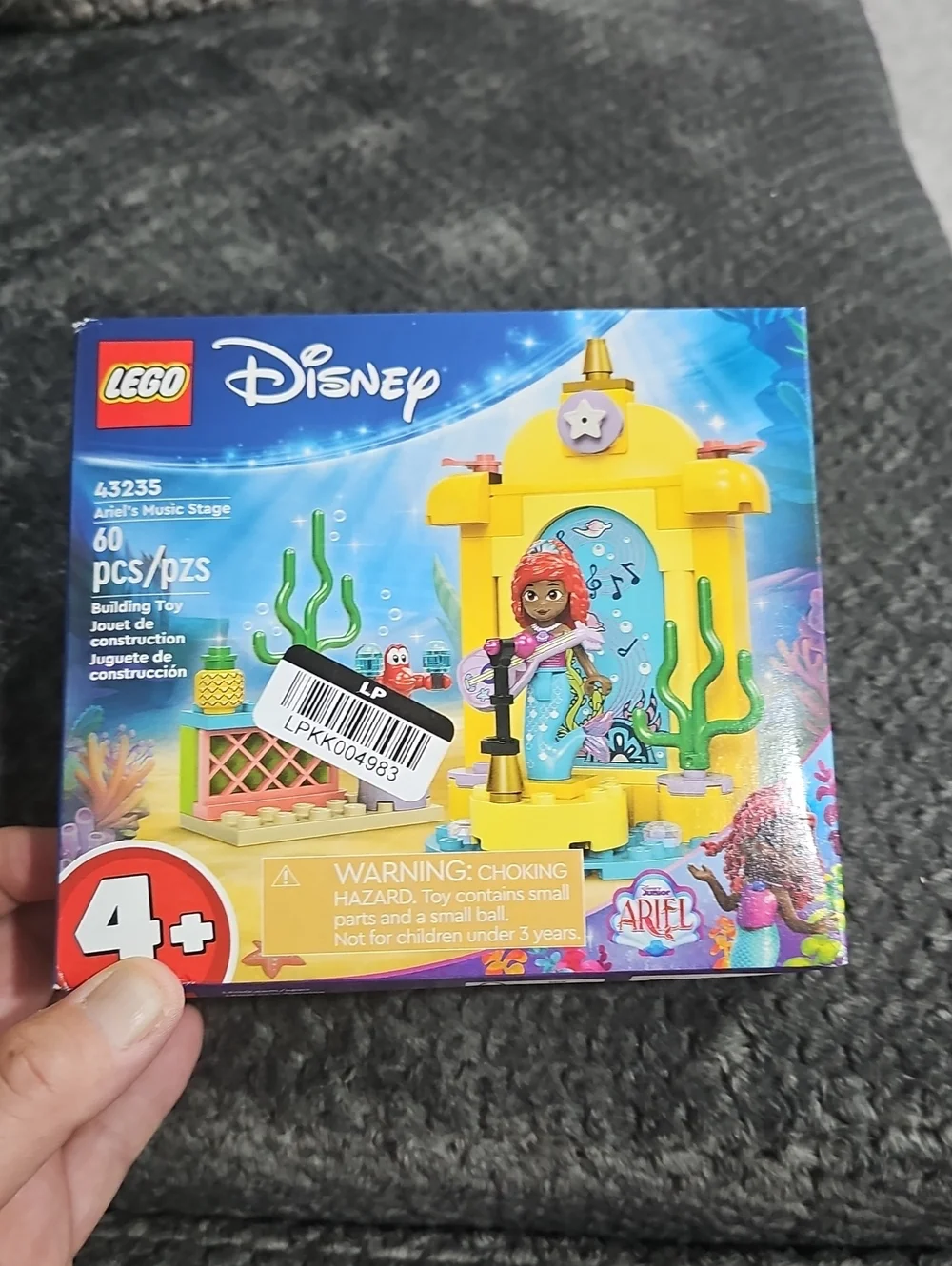 Disney LEGO Ariel Music Stage Playset - Yellow, Blue & Green